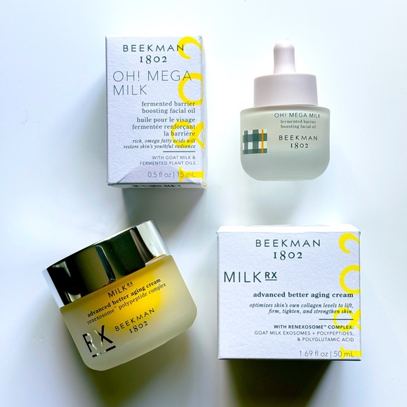 Two New Unopen Skincare Products From Beekman 1802 Moisturizer